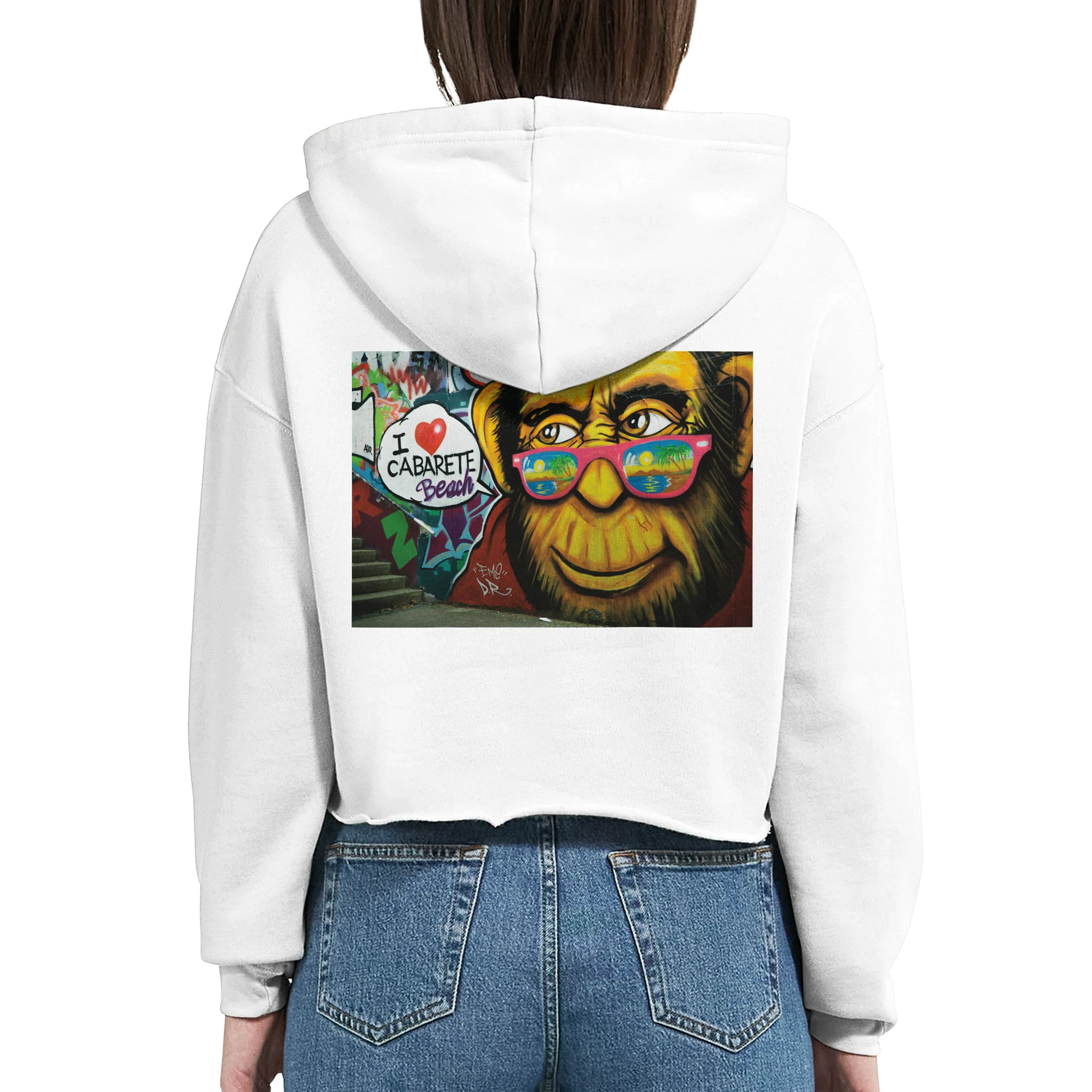 Women's Cropped Hoodie | Bella + Canvas 7502