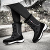Women Winter Boots Fashion Waterproof Cloth Black