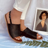 Women Sandals Soft Leather Woman Peep Toe Fashion
