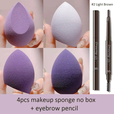Sponge for Makeup Beauty Blender with Box Foundation
